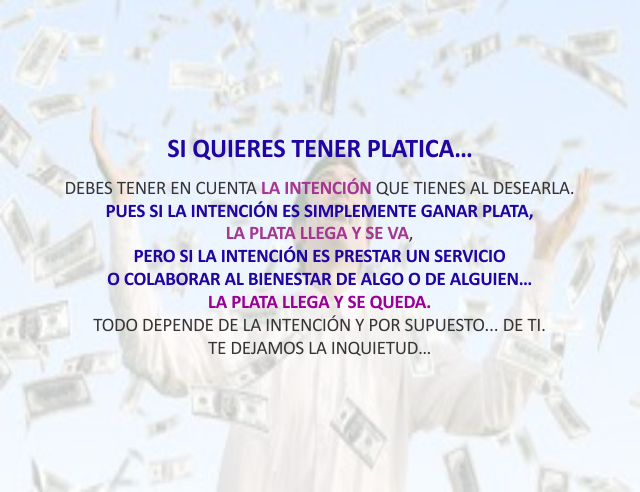 Si quieres tener platica... Marzo 23 de 2011